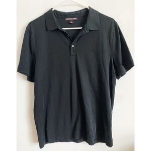 Michael Kors • Men’s Black Short Sleeve Polo Shirt